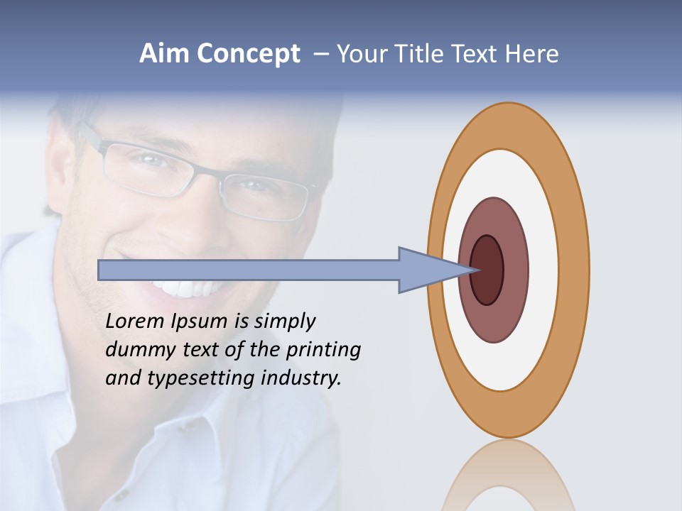 Face Smart White PowerPoint Template