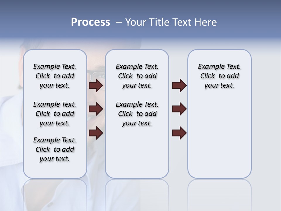 Face Smart White PowerPoint Template