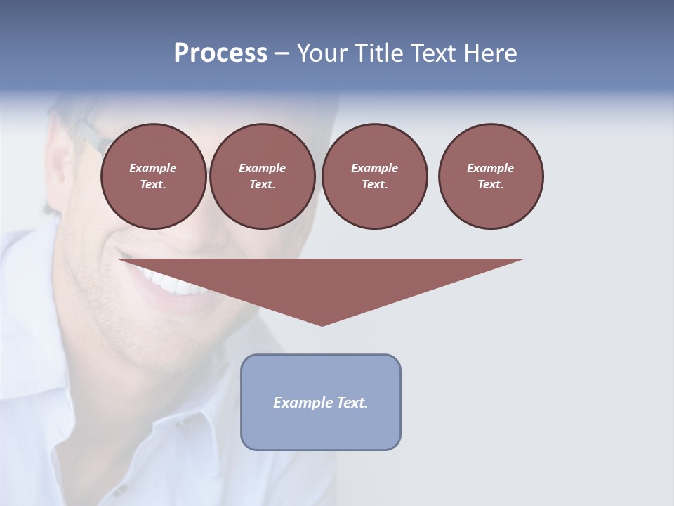Face Smart White PowerPoint Template