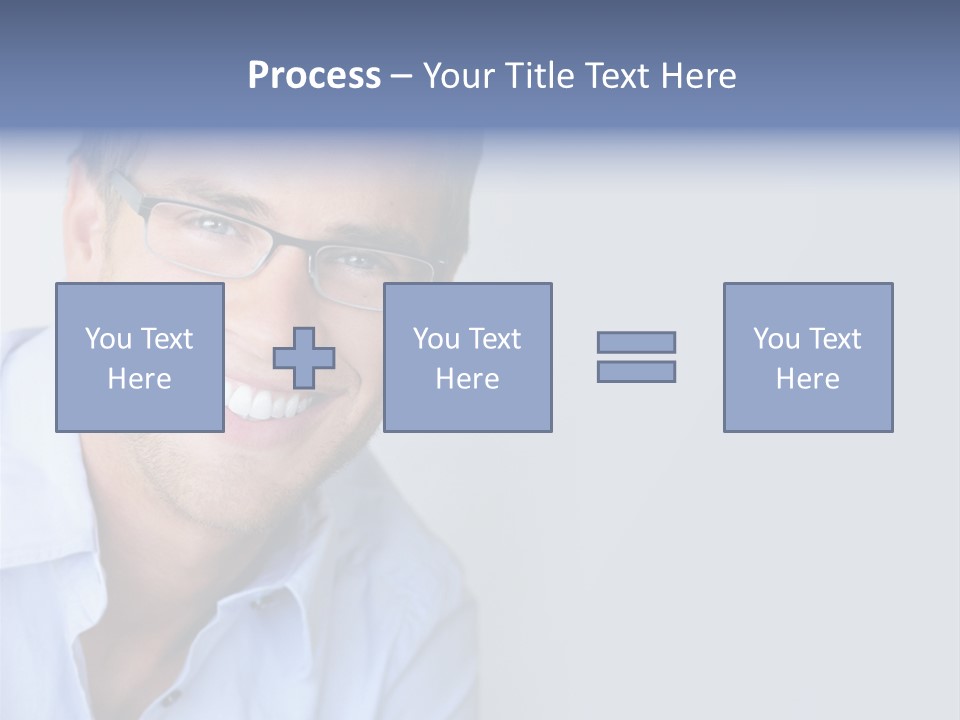 Face Smart White PowerPoint Template