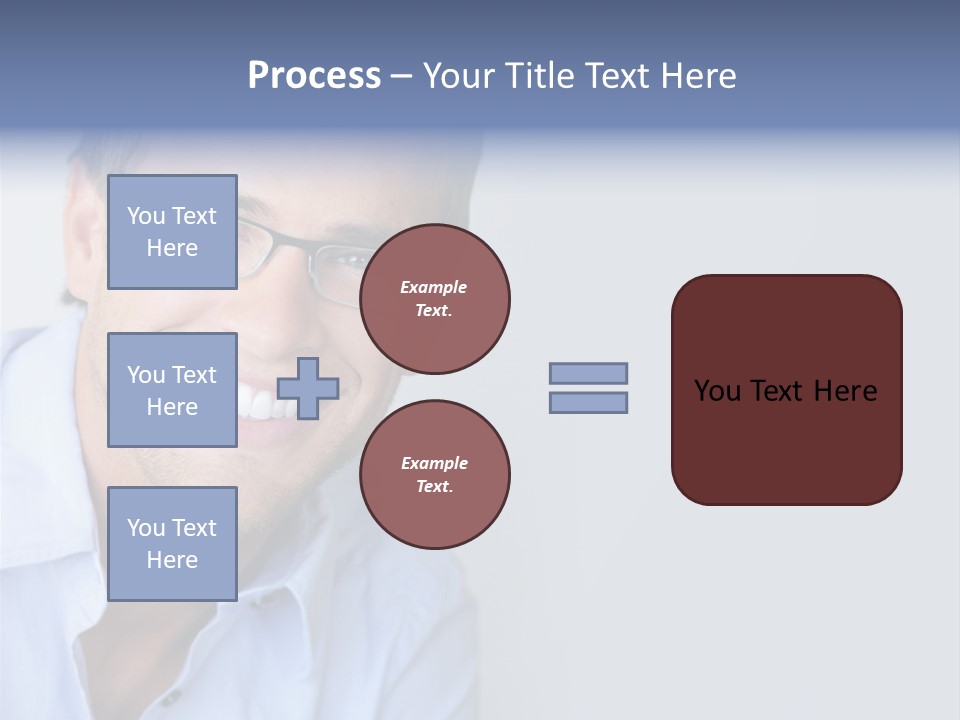 Face Smart White PowerPoint Template