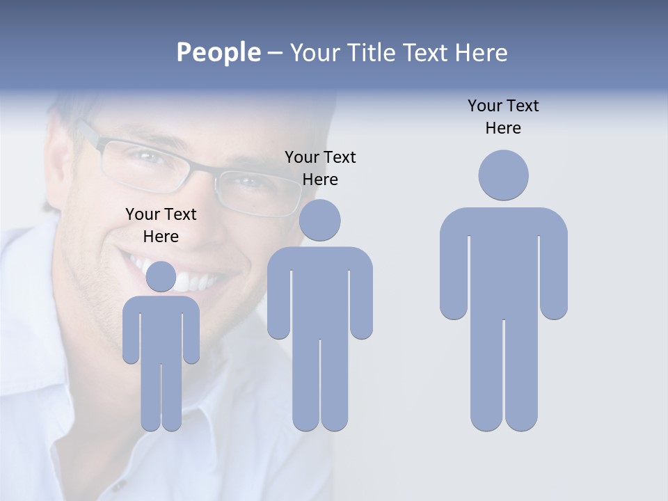 Face Smart White PowerPoint Template