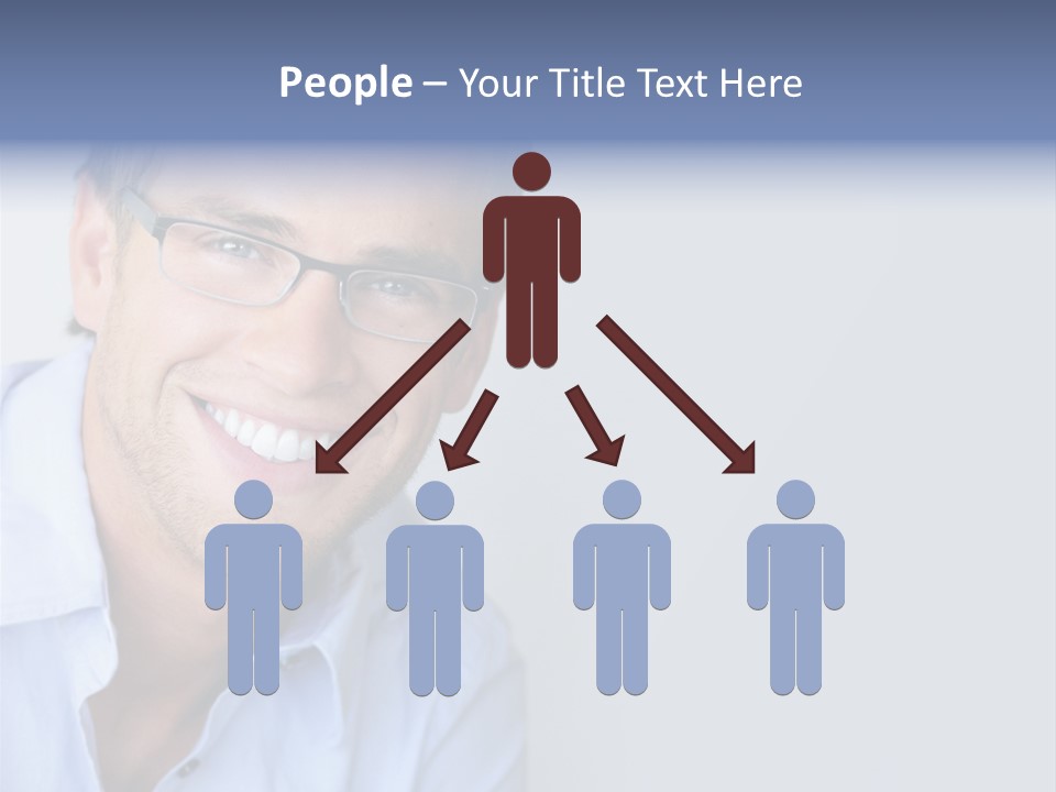 Face Smart White PowerPoint Template