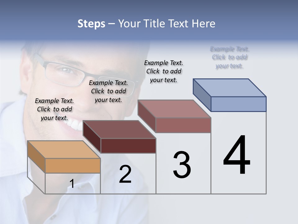 Face Smart White PowerPoint Template