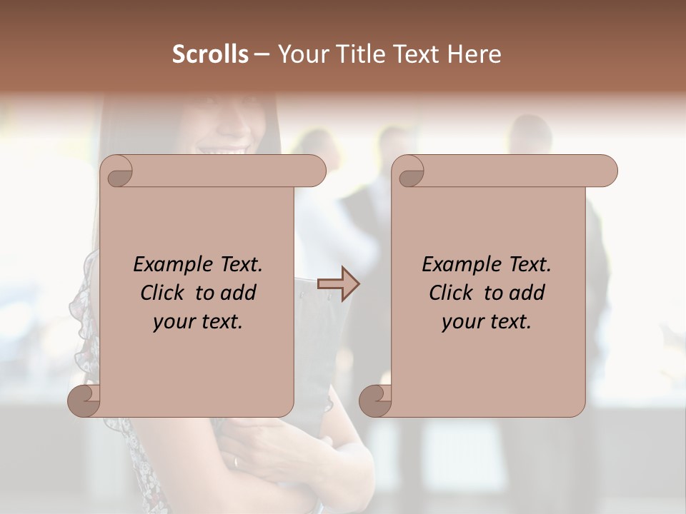 Beauty Attractive People PowerPoint Template