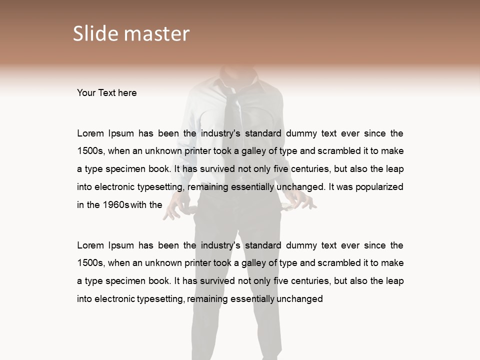 Bank Problem Crisis PowerPoint Template