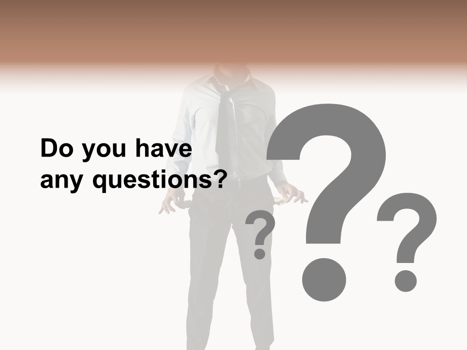 Bank Problem Crisis PowerPoint Template