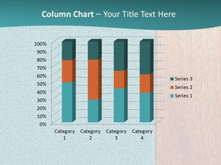 Vertical Easter Pattern PowerPoint Template