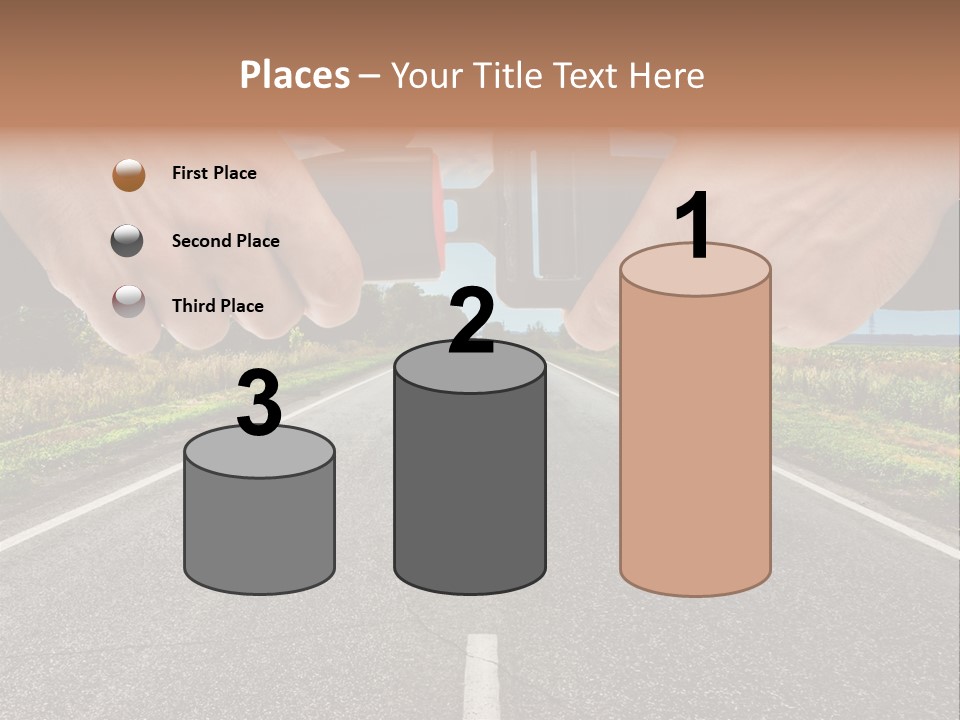 Seatbelt Speed Journey PowerPoint Template