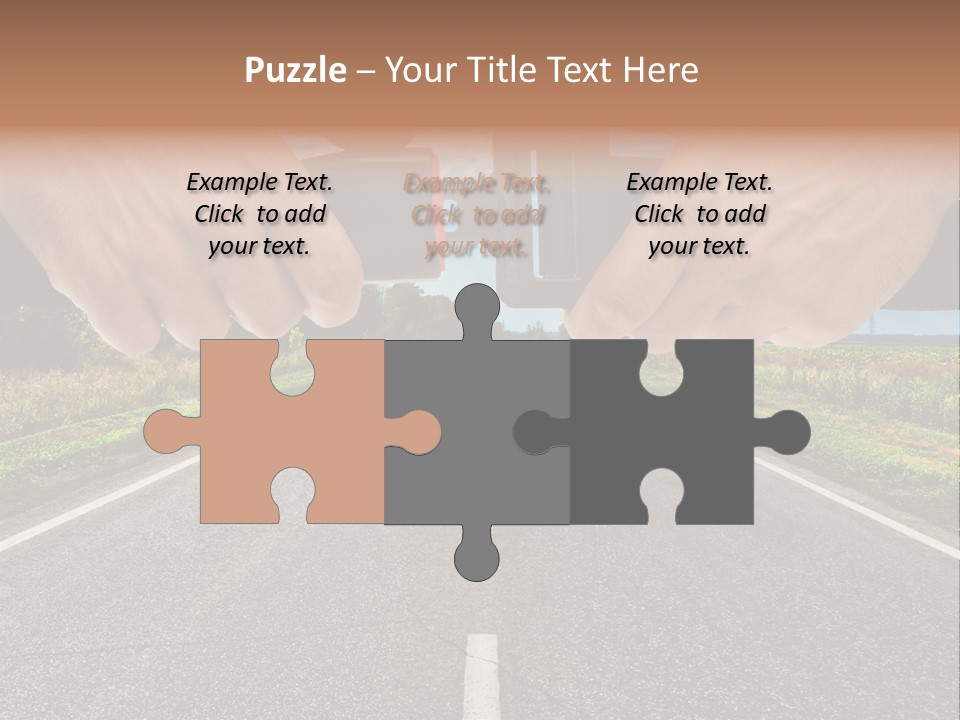 Seatbelt Speed Journey PowerPoint Template