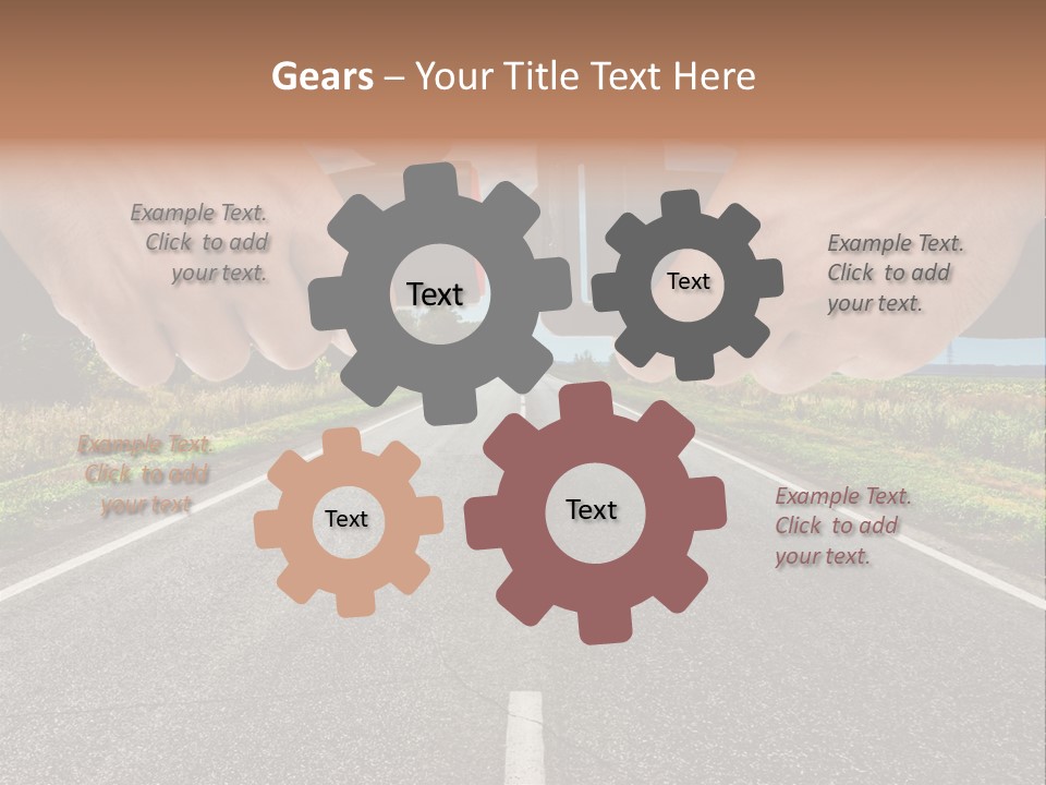 Seatbelt Speed Journey PowerPoint Template