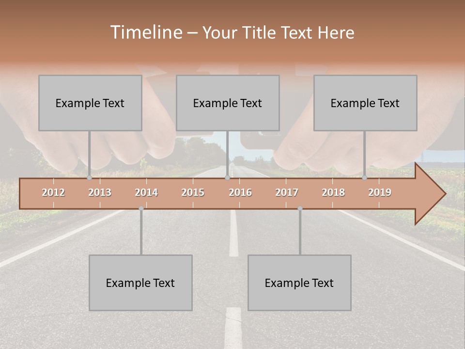 Seatbelt Speed Journey PowerPoint Template