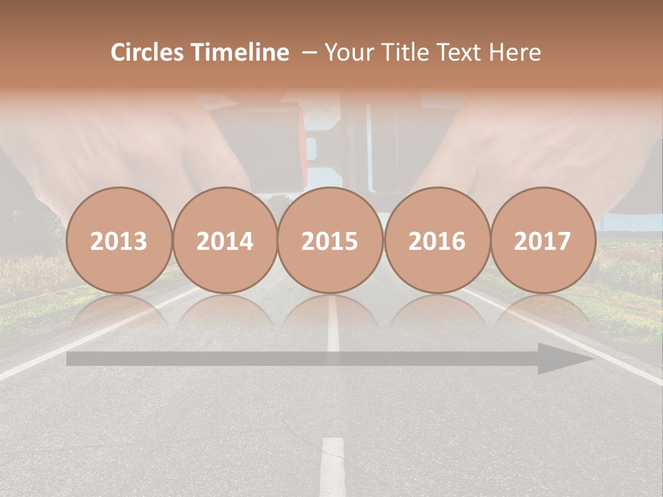 Seatbelt Speed Journey PowerPoint Template