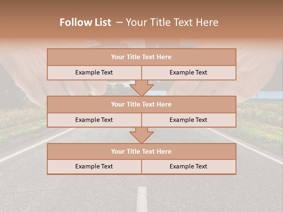 Seatbelt Speed Journey PowerPoint Template