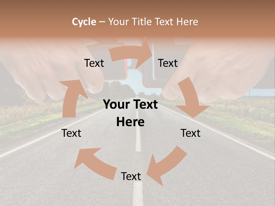 Seatbelt Speed Journey PowerPoint Template