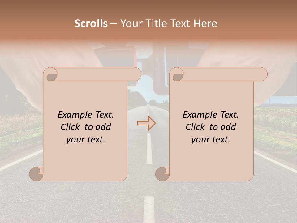 Seatbelt Speed Journey PowerPoint Template