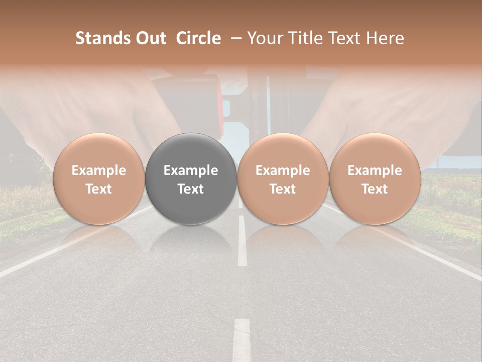 Seatbelt Speed Journey PowerPoint Template