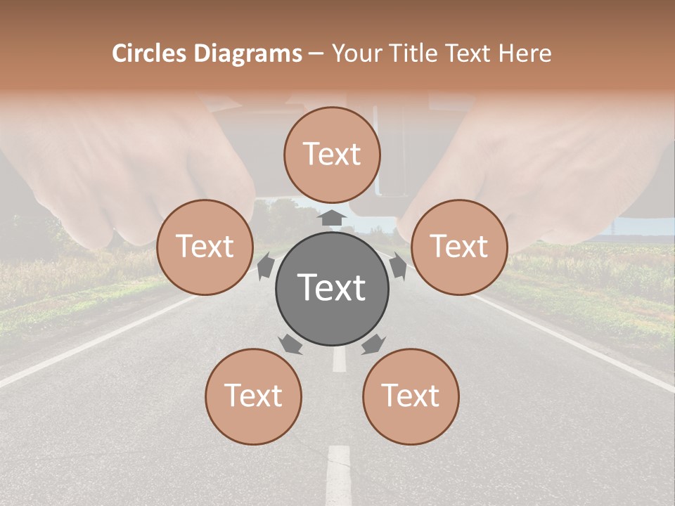 Seatbelt Speed Journey PowerPoint Template