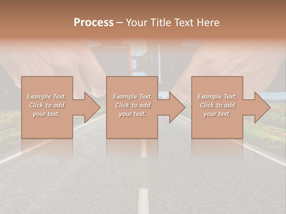 Seatbelt Speed Journey PowerPoint Template