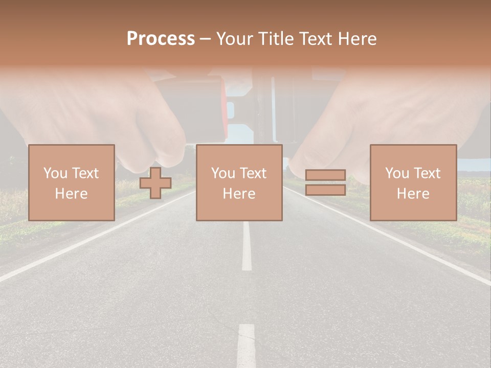 Seatbelt Speed Journey PowerPoint Template