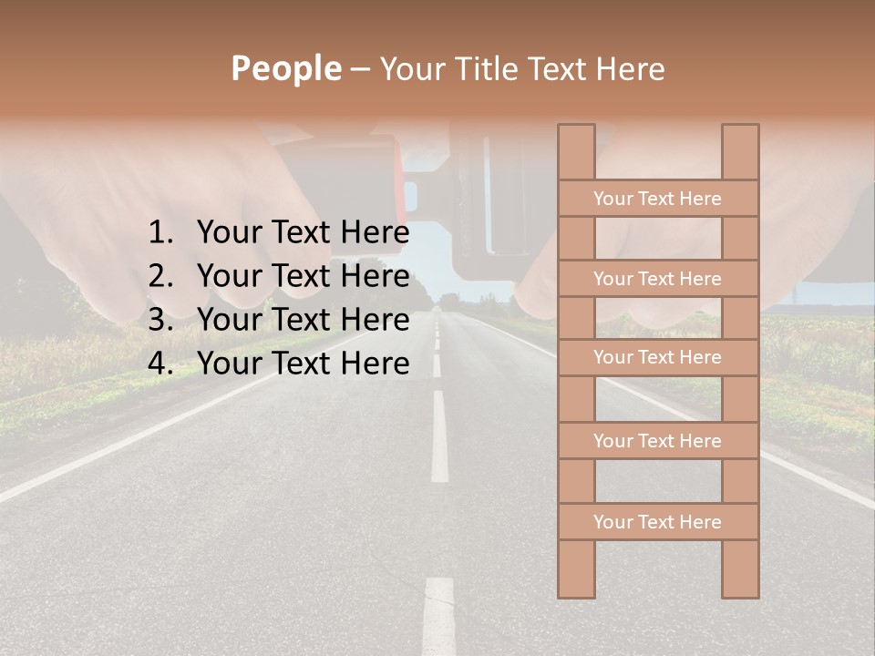 Seatbelt Speed Journey PowerPoint Template