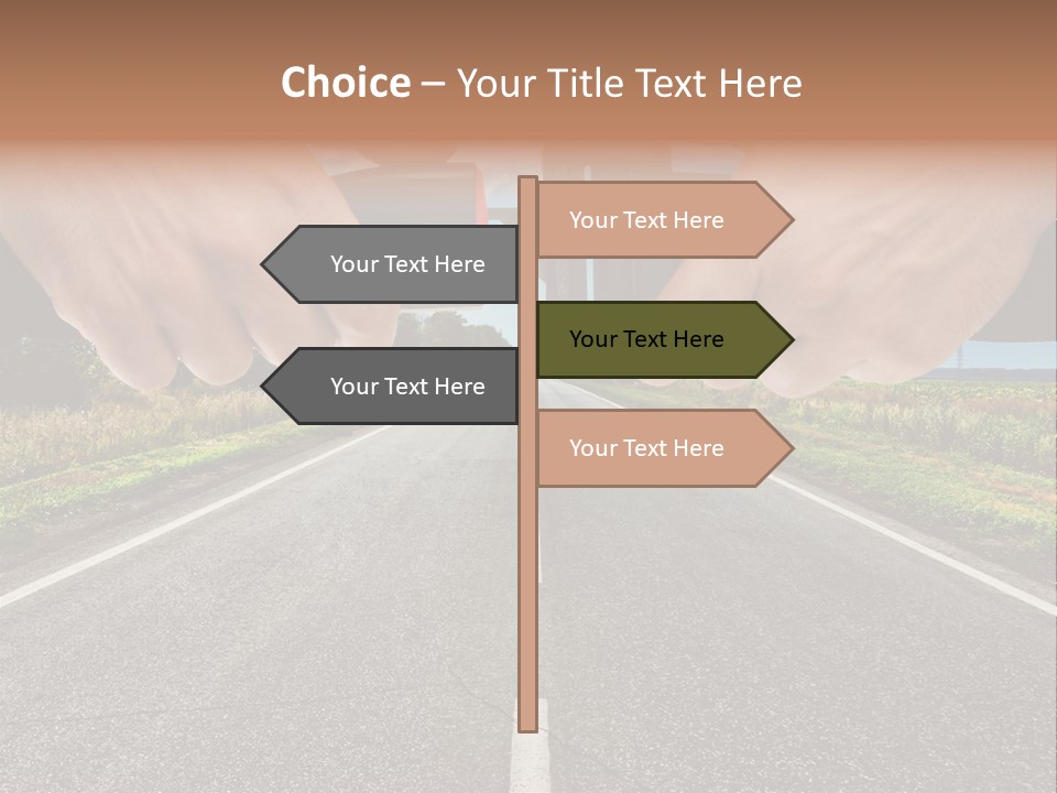 Seatbelt Speed Journey PowerPoint Template
