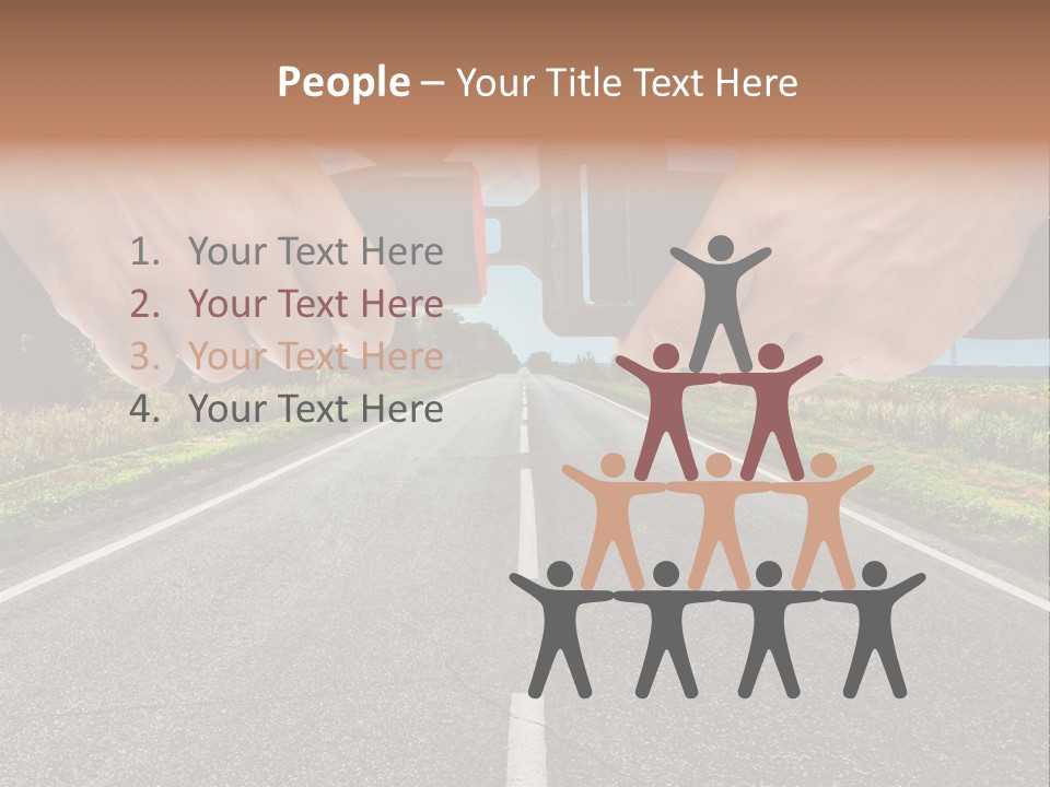 Seatbelt Speed Journey PowerPoint Template
