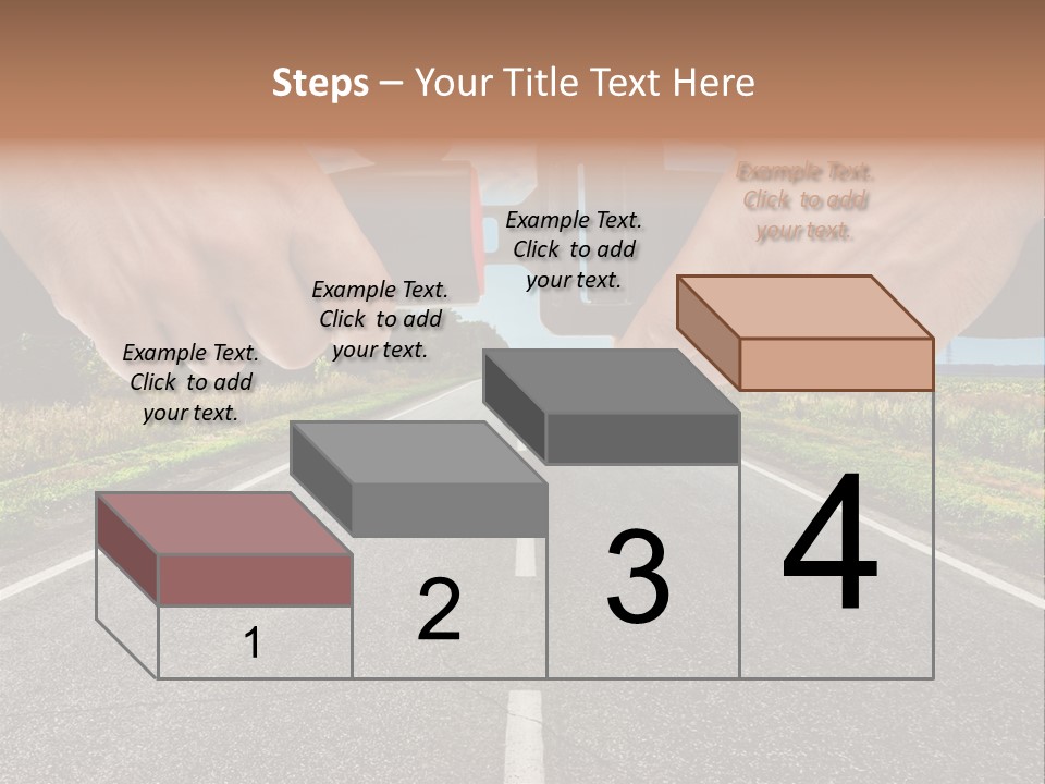 Seatbelt Speed Journey PowerPoint Template