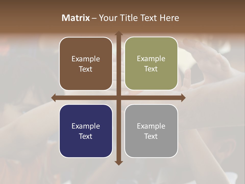 Queue Give Expression PowerPoint Template