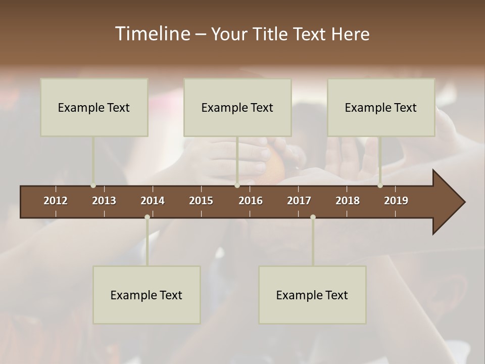Queue Give Expression PowerPoint Template