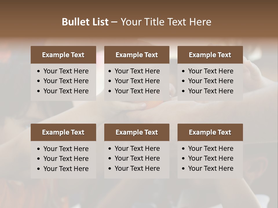 Queue Give Expression PowerPoint Template