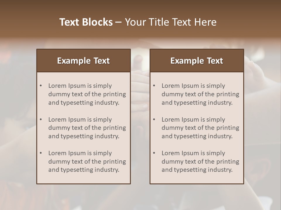 Queue Give Expression PowerPoint Template