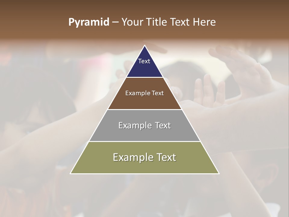 Queue Give Expression PowerPoint Template