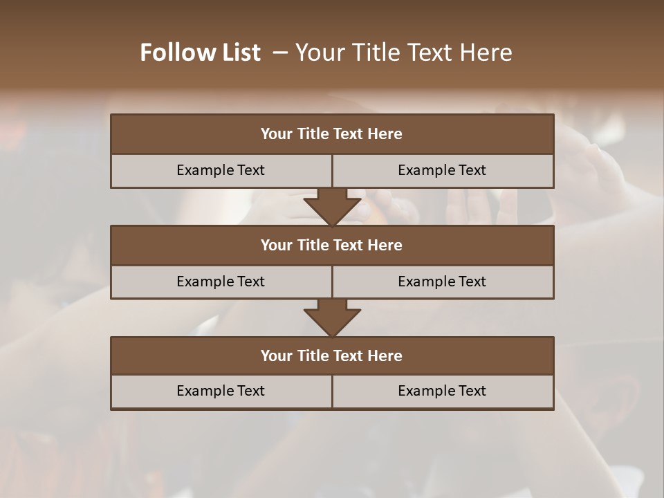 Queue Give Expression PowerPoint Template