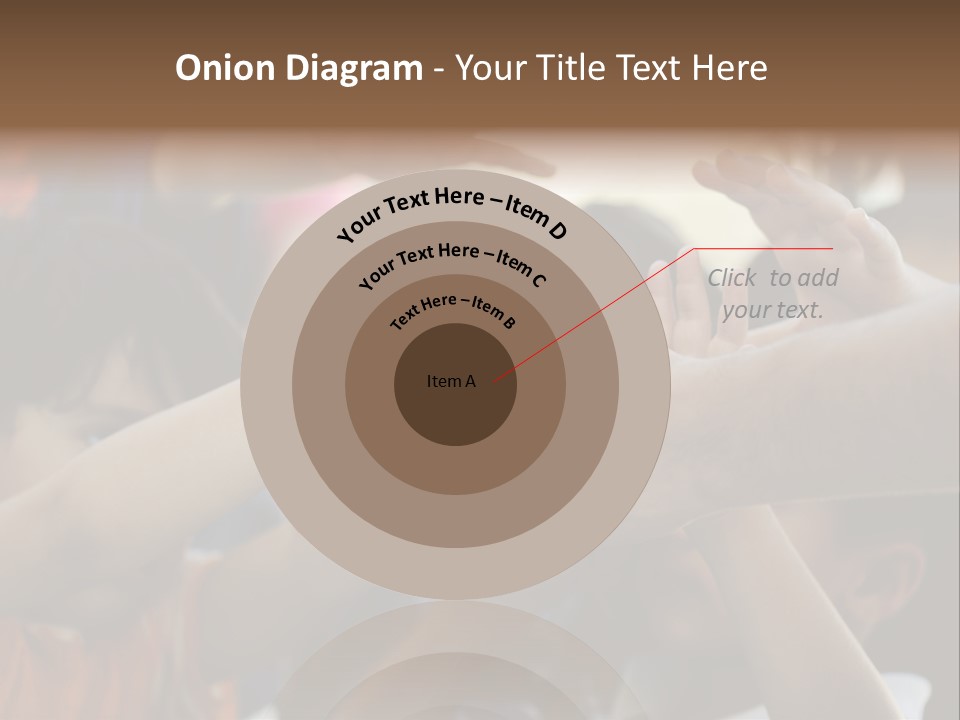 Queue Give Expression PowerPoint Template