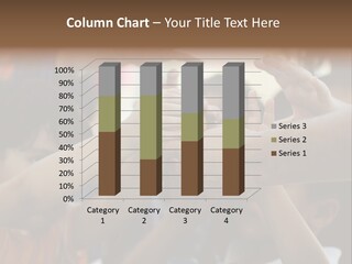 Queue Give Expression PowerPoint Template