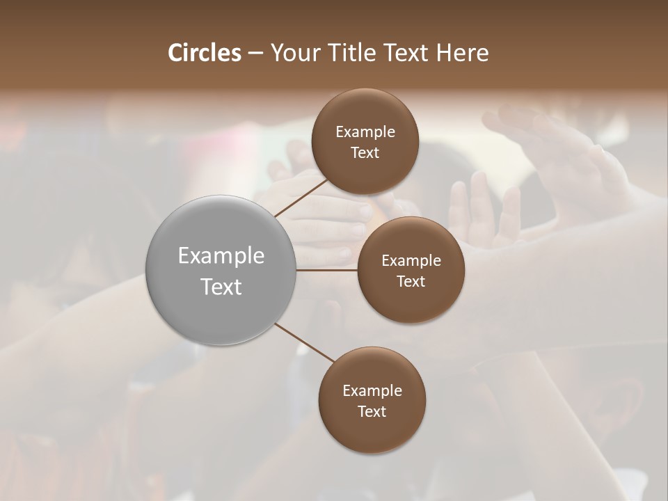 Queue Give Expression PowerPoint Template