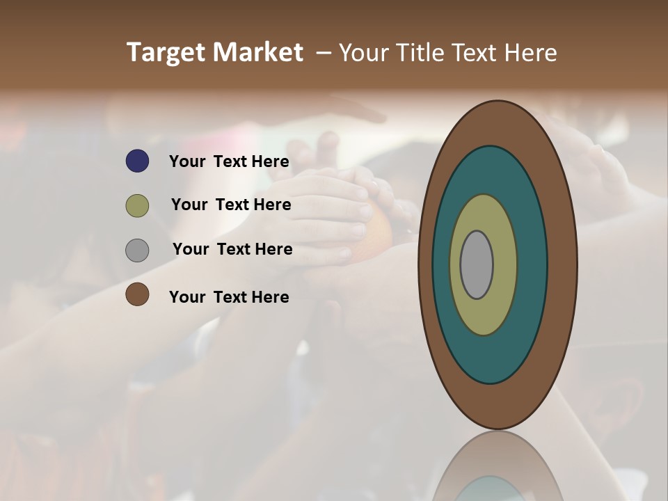 Queue Give Expression PowerPoint Template