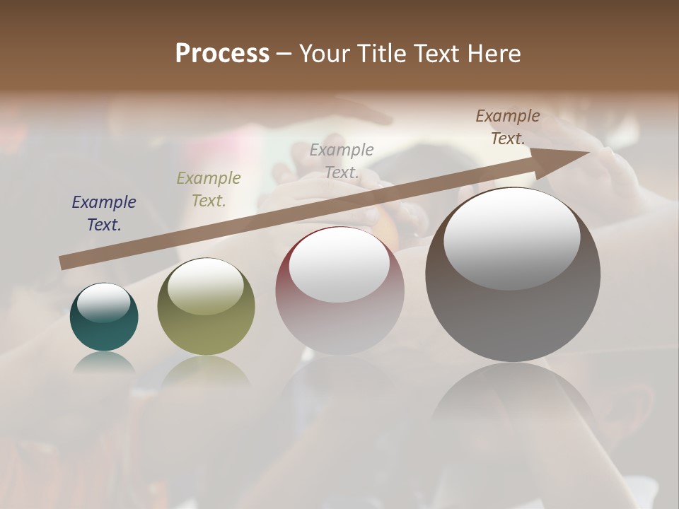 Queue Give Expression PowerPoint Template