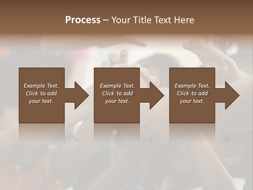 Queue Give Expression PowerPoint Template