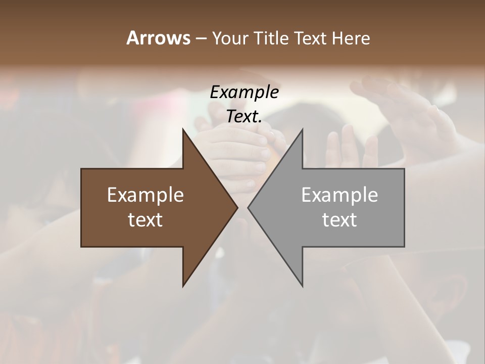 Queue Give Expression PowerPoint Template