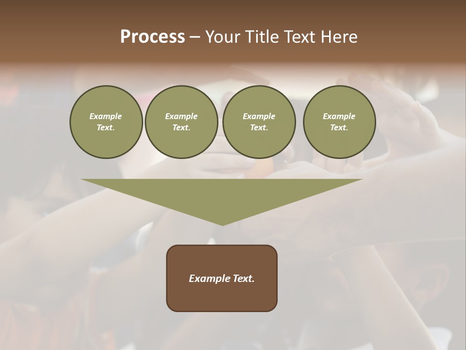 Queue Give Expression PowerPoint Template