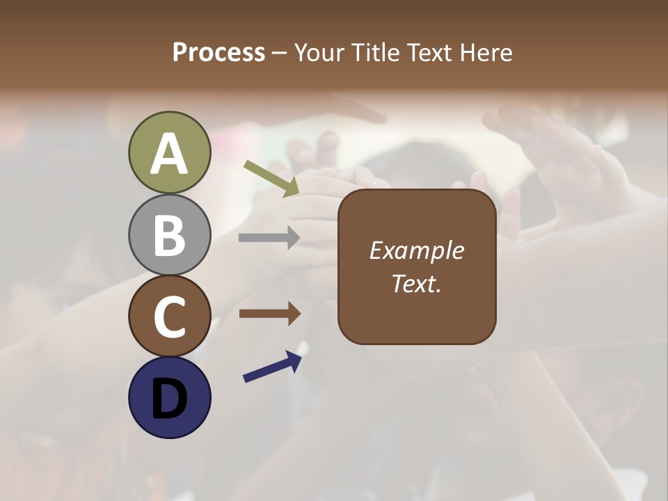 Queue Give Expression PowerPoint Template