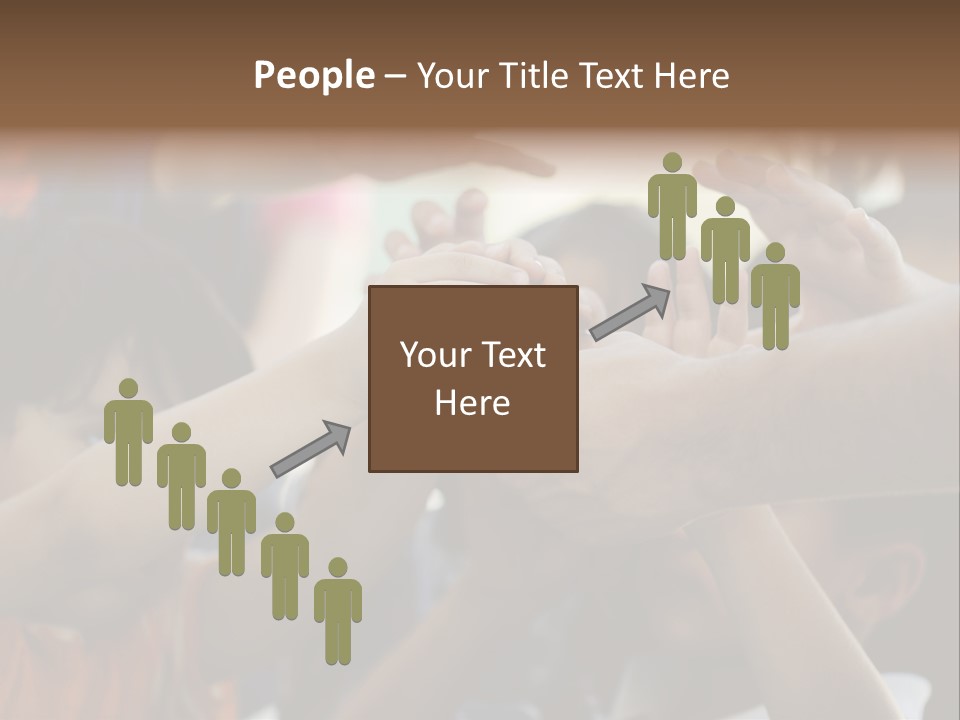 Queue Give Expression PowerPoint Template