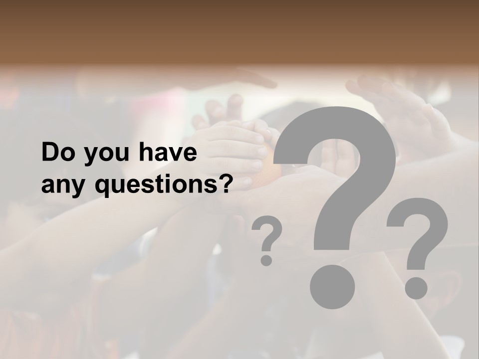 Queue Give Expression PowerPoint Template