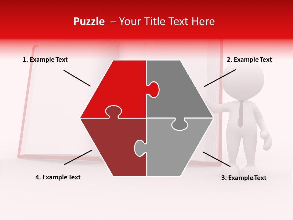 Education Men Individual PowerPoint Template