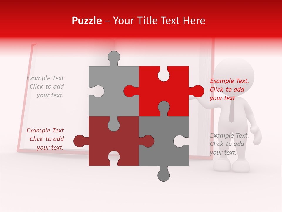 Education Men Individual PowerPoint Template