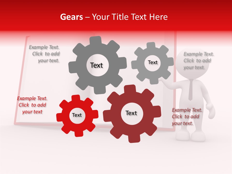 Education Men Individual PowerPoint Template