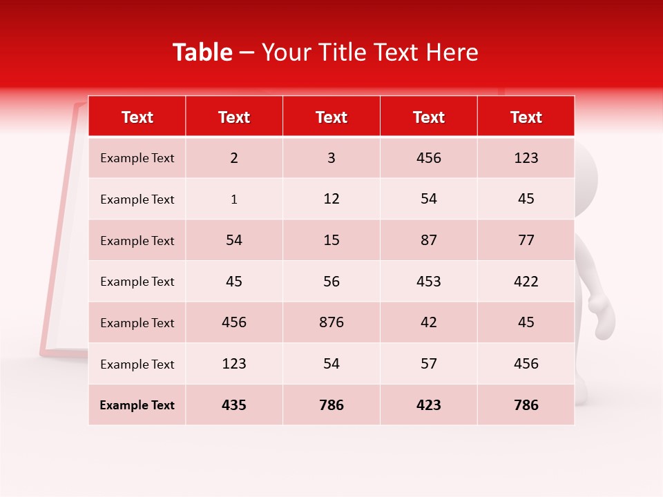 Education Men Individual PowerPoint Template