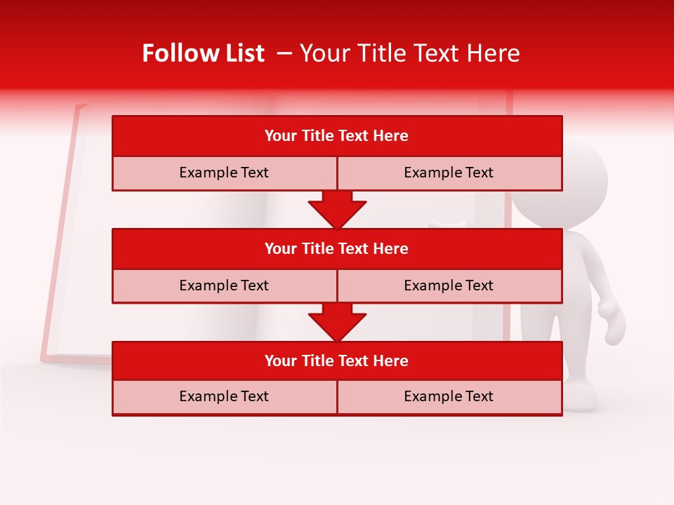 Education Men Individual PowerPoint Template